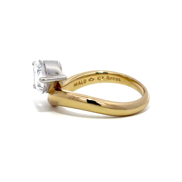 Solitaire Ring - East West Setting #13276 - Vena Nova | Calgary