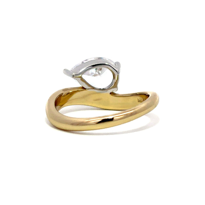Solitaire Ring - East West Setting #13276 - Vena Nova | Calgary