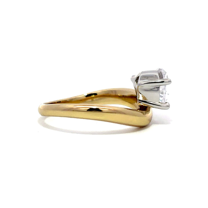 Solitaire Ring - East West Setting #13276 - Vena Nova | Calgary