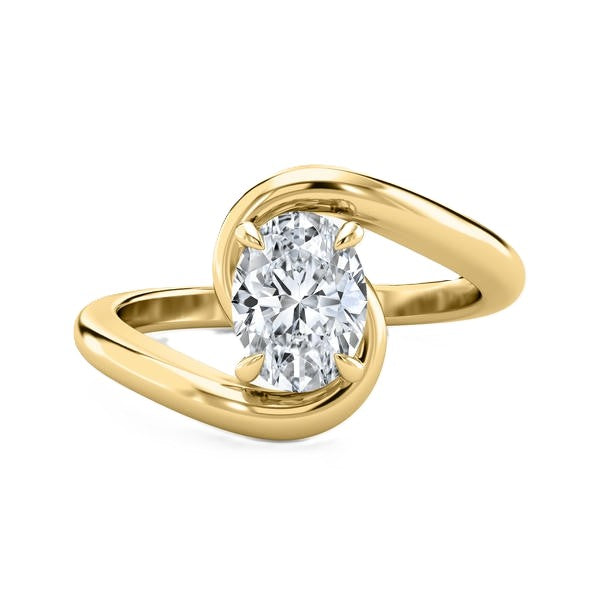 Bypass Ring - Solitaire Setting #13277