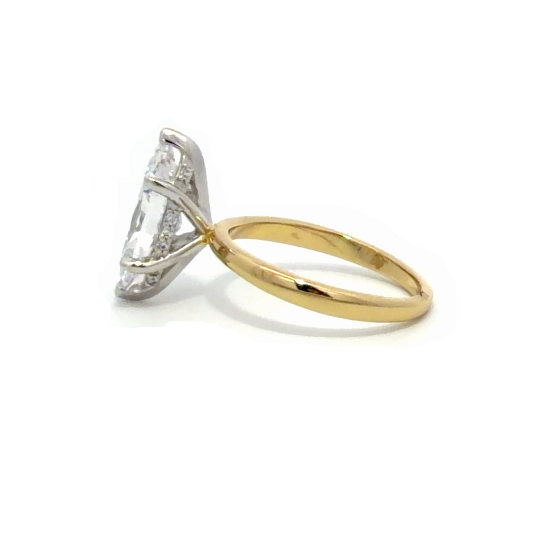 Solitaire Ring - Six Prong Setting #13279 - Vena Nova | Calgary
