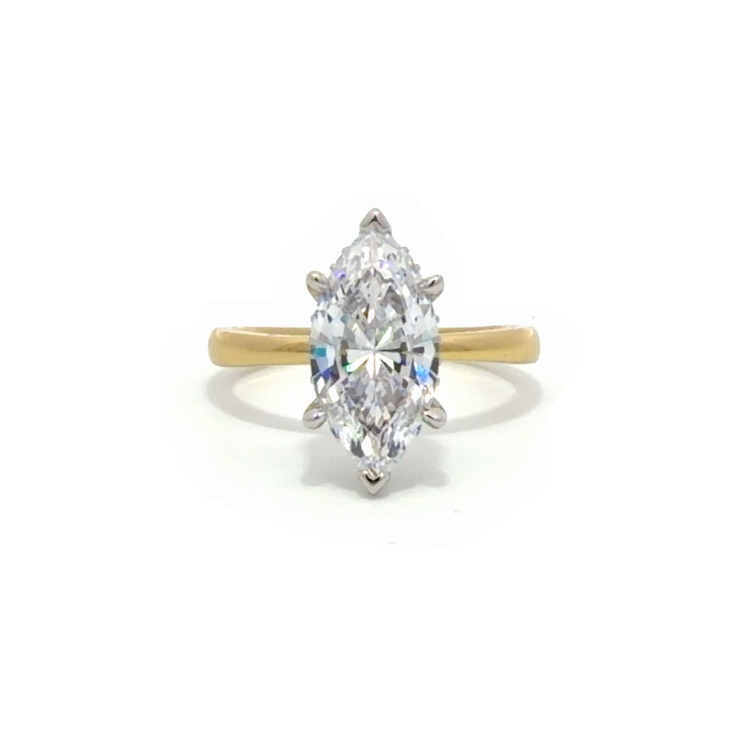Solitaire Ring - Six Prong Setting #13279 - Vena Nova | Calgary