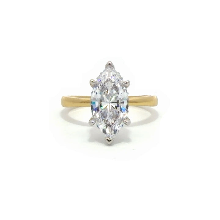 Solitaire Ring - Six Prong Setting #13279 - Vena Nova | Calgary