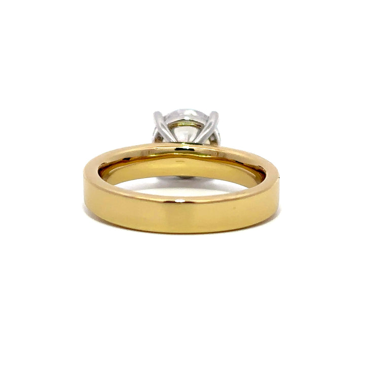 Wide Band Ring - Channel Setting #13282