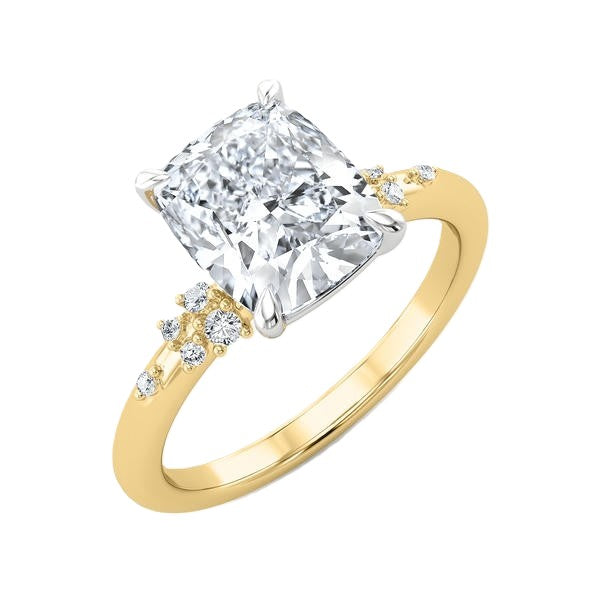 Pavé Ring - Floral Band Setting #13283