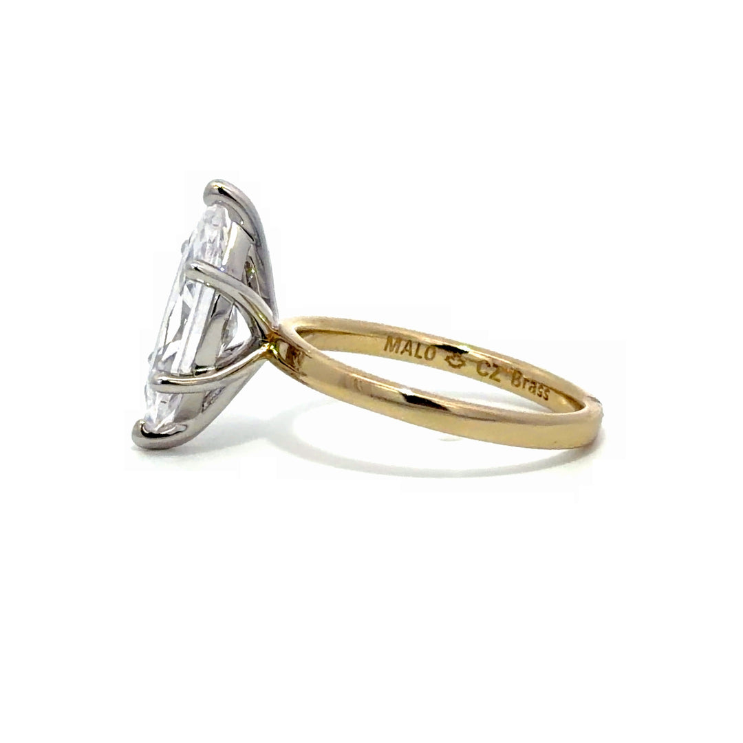 Solitaire Ring - Six Prong Claw Setting #13286 - Vena Nova | Calgary