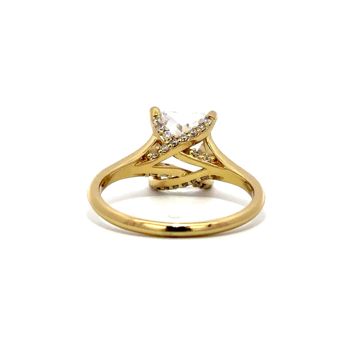 Split Shank Ring - Trellis Setting #13287 - Vena Nova | Calgary
