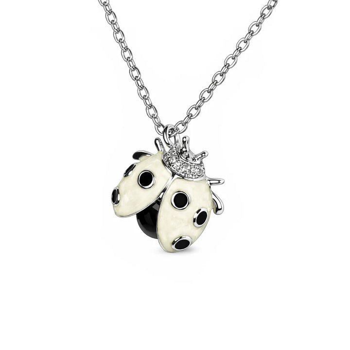 Flourishan "Whispering Garden" Necklace - 14k White Gold Vermeil #13134