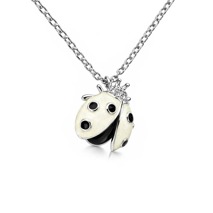 Flourishan "Whispering Garden" Necklace - 14k White Gold Vermeil #13134