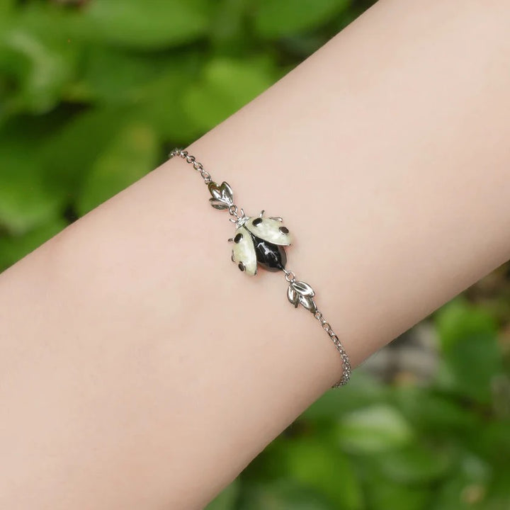 Flourishan "Whispering Garden" Bracelet - 14k White Gold Vermeil #13135