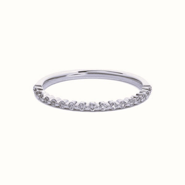 Bubble Anniversary Band - Gold Ring
