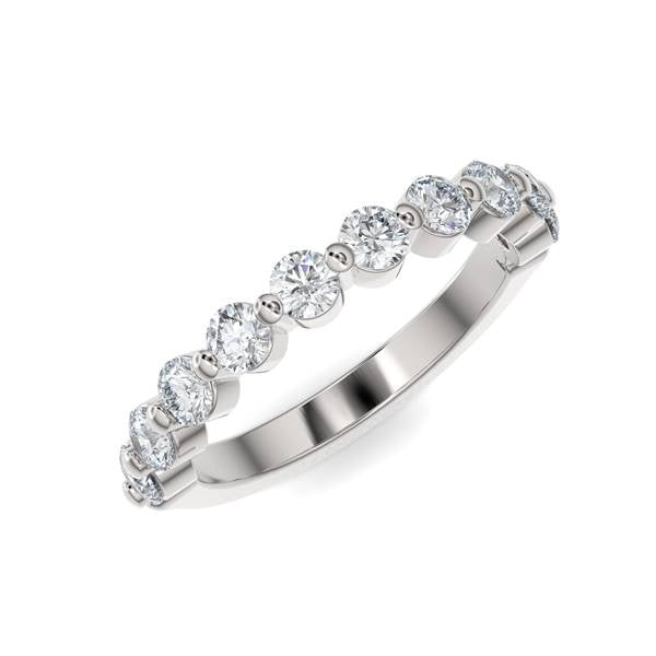 Bubble Anniversary Band - Gold Ring