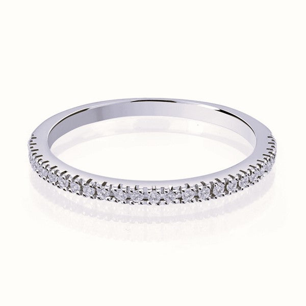 4-Prong Anniversary Band - Gold Ring
