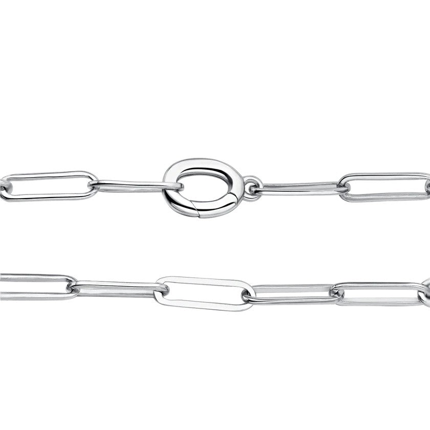 Flourishan Link Bracelet - Sterling Silver #12875