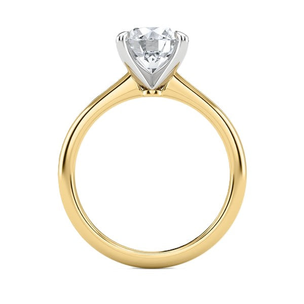 Solitaire Ring - Four Prong Claw Setting #13260
