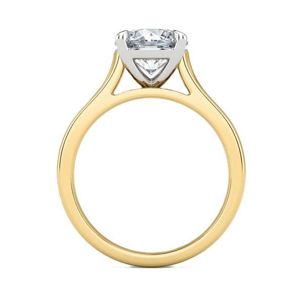 Wide Band Ring - Solitaire Setting #13264