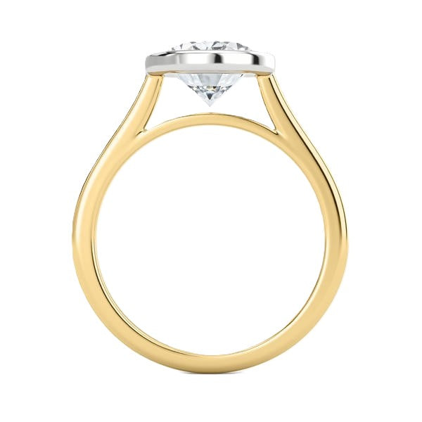 Bezel Ring - Solitaire Setting #13265