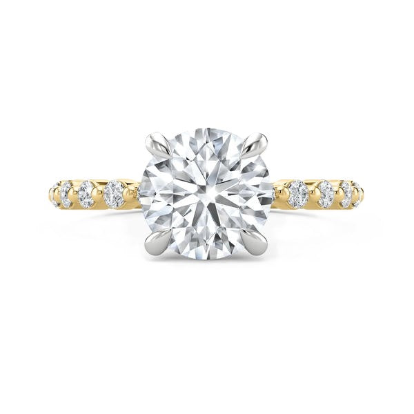 Bubble Band Ring - Four Prong Claw Setting #13271