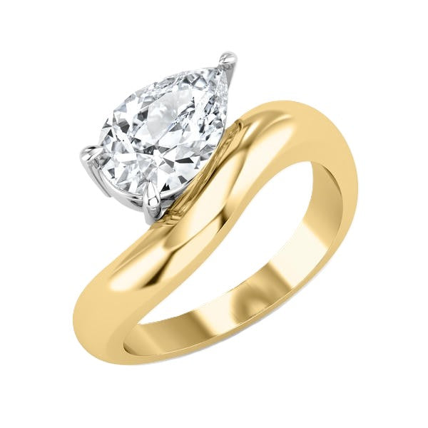 Solitaire Ring - East West Setting #13276