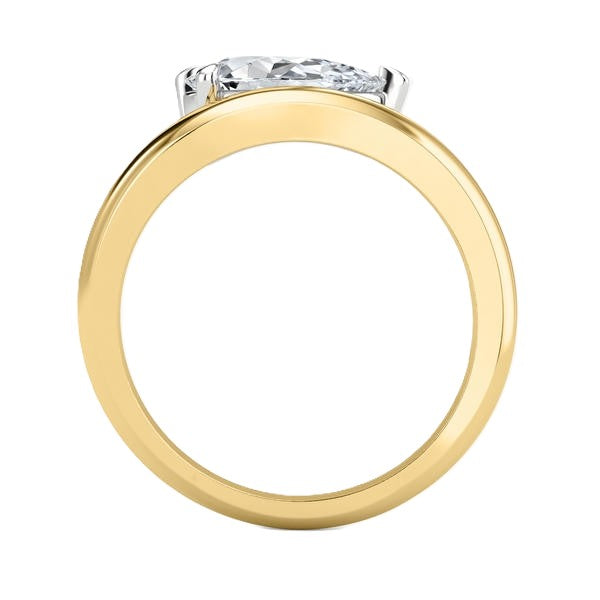 Solitaire Ring - East West Setting #13276