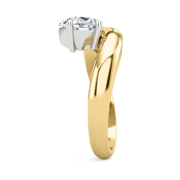 Solitaire Ring - East West Setting #13276