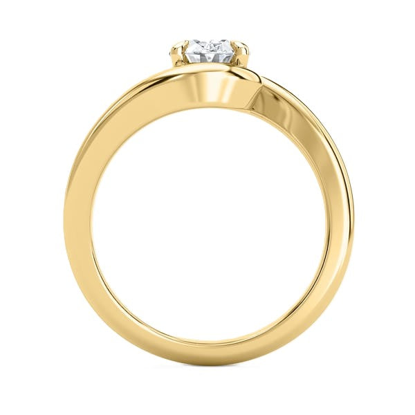 Bypass Ring - Solitaire Setting #13277