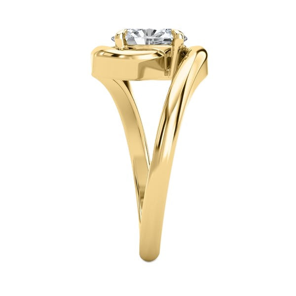 Bypass Ring - Solitaire Setting #13277