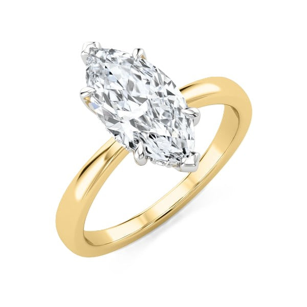 Solitaire Ring - Six Prong Setting #13279