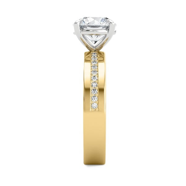 Wide Band Ring - Channel Setting #13282