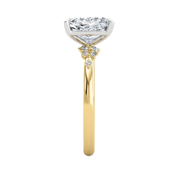 Pavé Ring - Floral Band Setting #13283
