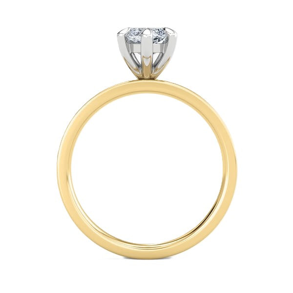 Solitaire Ring - Six Prong Claw Setting #13286