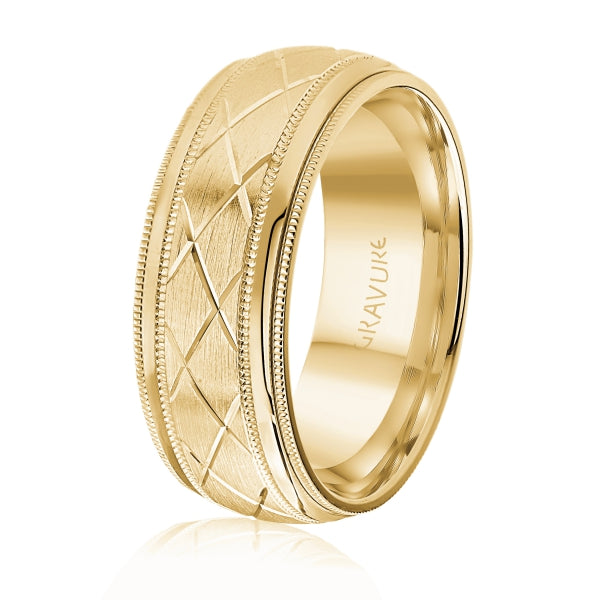Men's Gravure Ring - #13017
