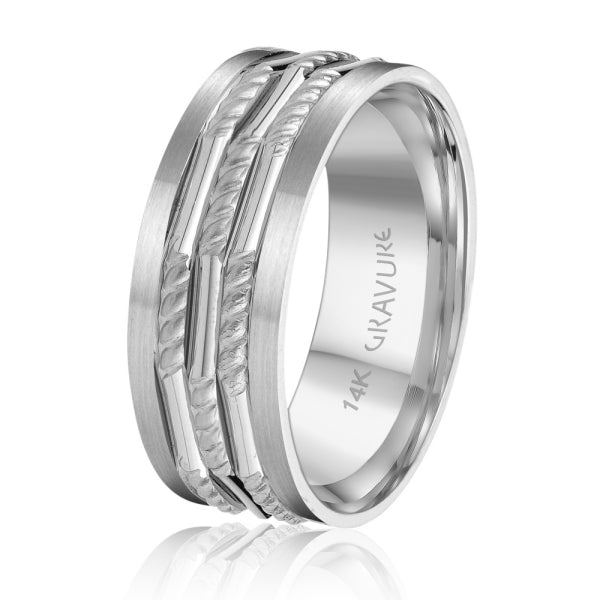 Men's Gravure Ring - #13033