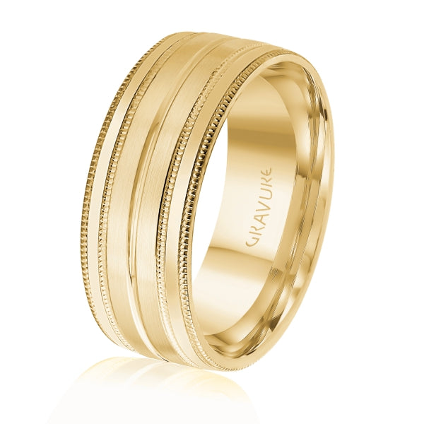 Men's Gravure Ring - #13009