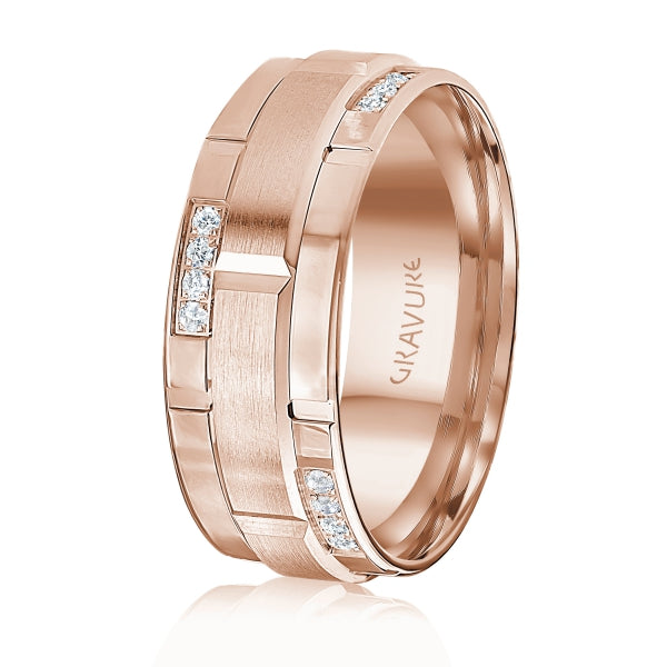 Men's Gravure Ring - #13040