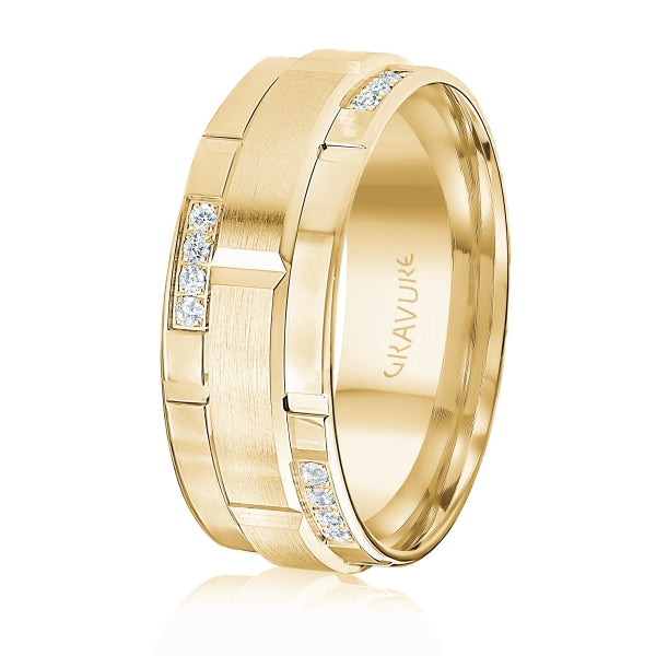 Men's Gravure Ring - #13040