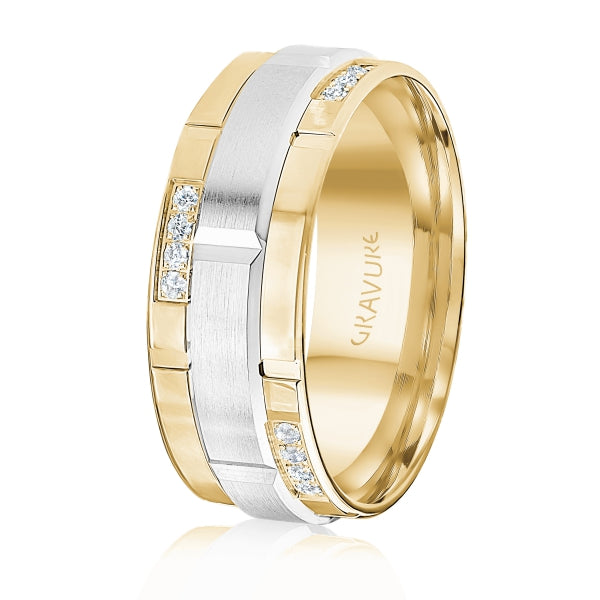 Men's Gravure Ring - #13040