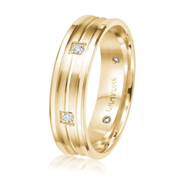 Men's Gravure Ring - #13042