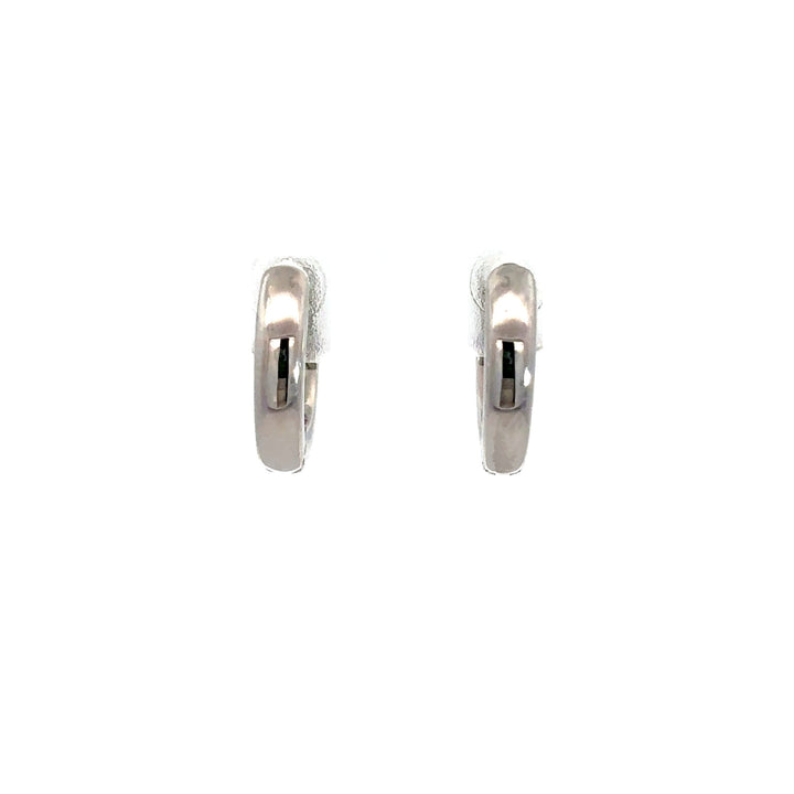 Platinum Infused Sterling Sliver - Hoop Earrings 0.30ctw #13323