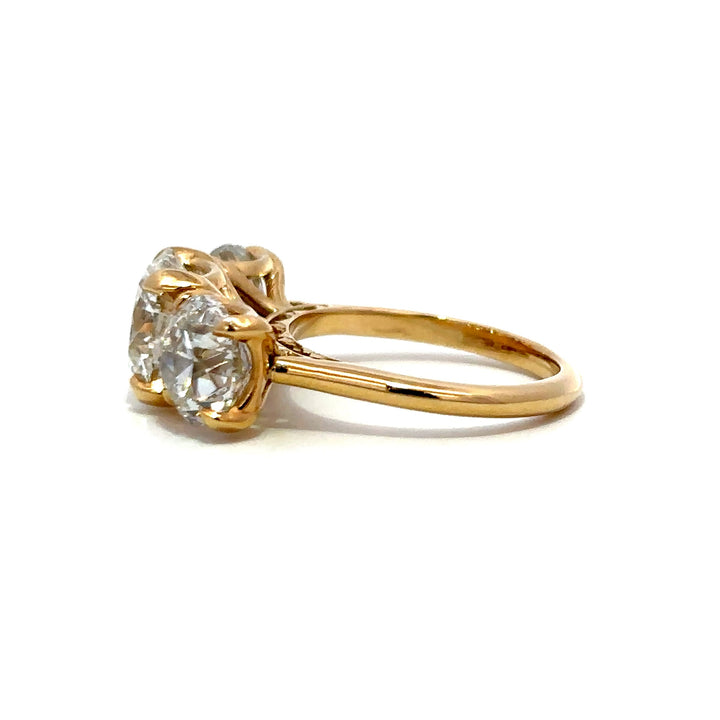 Statement Collection (Round) - 14k Yellow Gold 3.32ct #12255