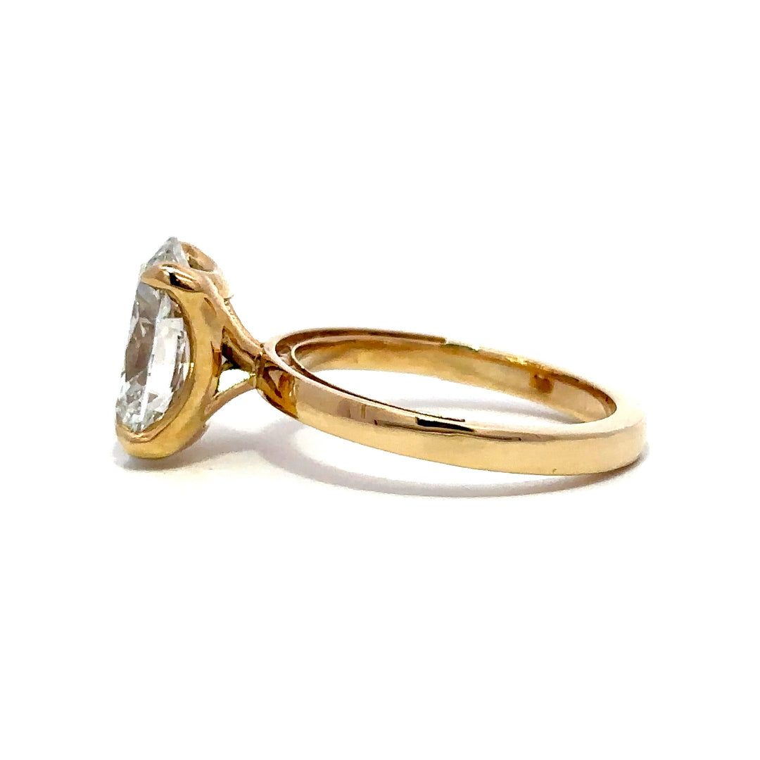 Statement Collection (Oval) - 14k Yellow Gold 3.37ct #12246