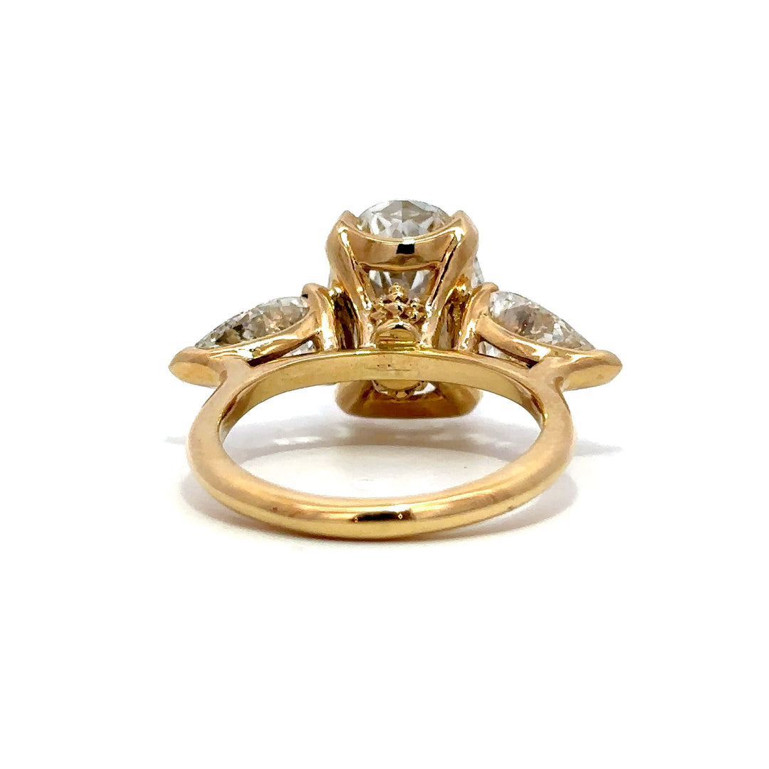 Statement Collection (Oval) - 14k Yellow Gold 5.28ct #12254