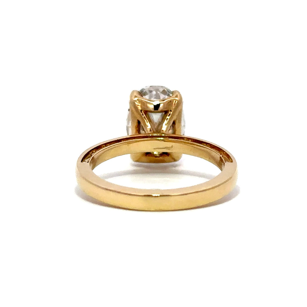 Statement Collection (Oval) - 14k Yellow Gold 3.37ct #12246