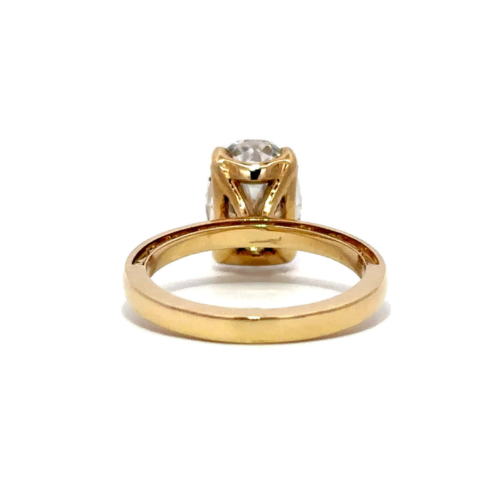 Statement Collection (Oval) - 14k Yellow Gold 3.37ct #12246