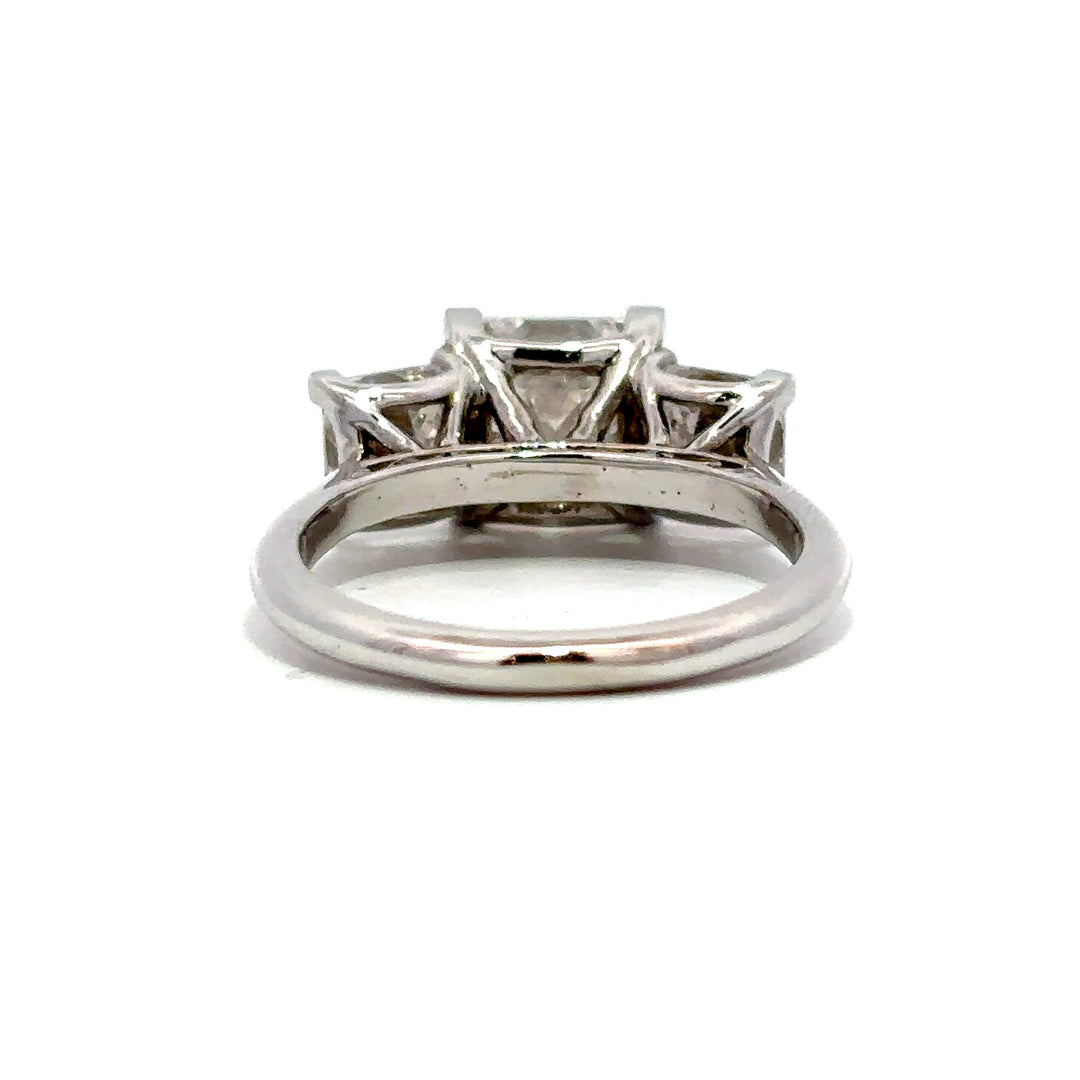 Statement Collection (Princess) - 14k White Gold 2.52ct #12252