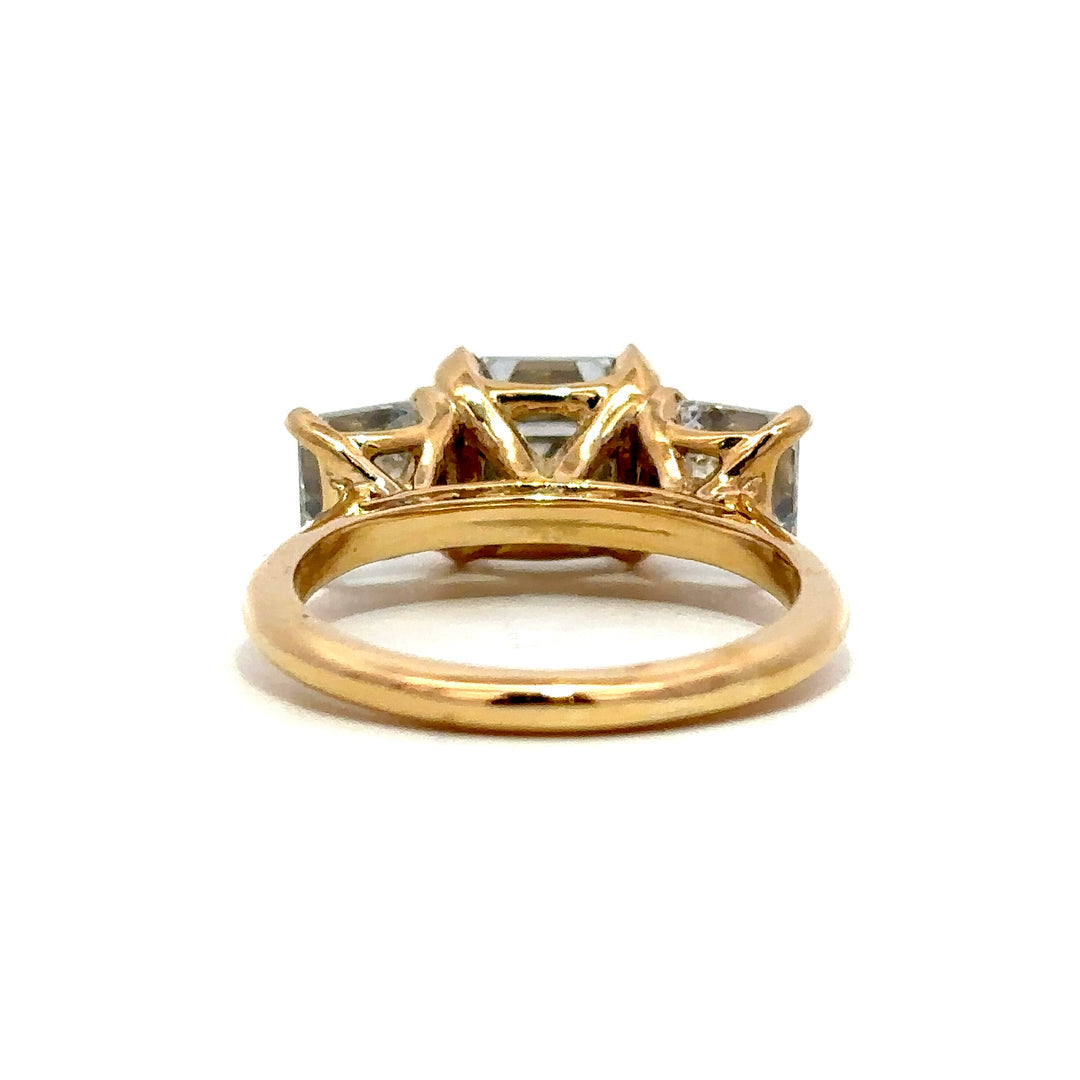 Statement Collection (Asscher) - 14k Yellow Gold 2.60ct #12253