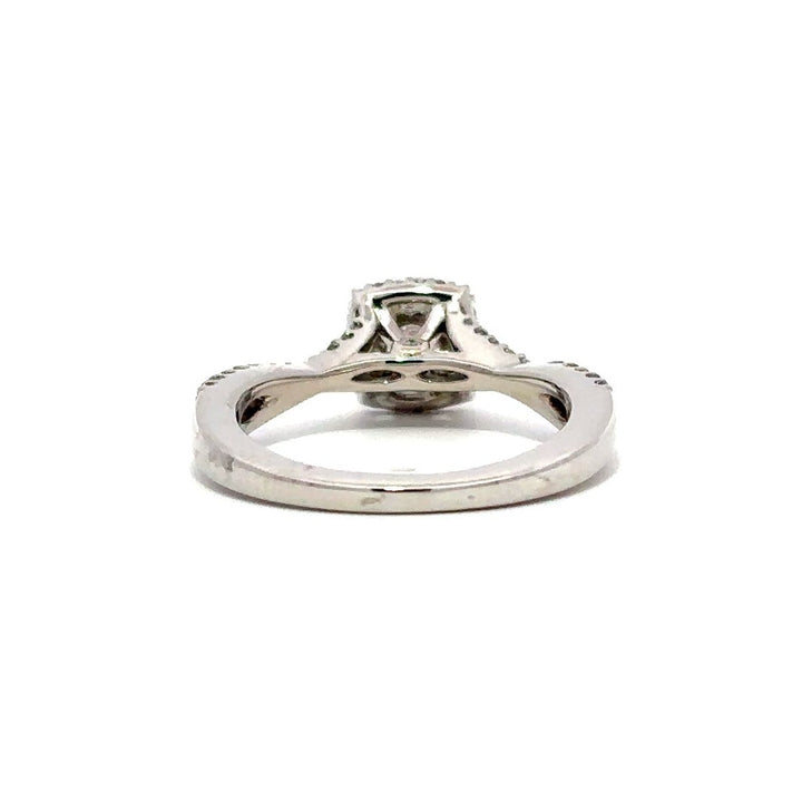 Twist Ring - Halo Setting #11597