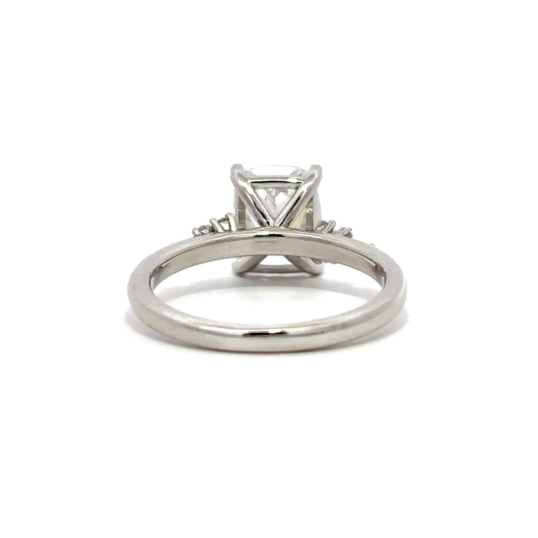 Pave Ring - Floral Band Setting #12865