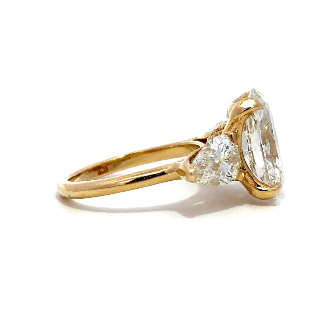 Statement Collection (Oval) - 14k Yellow Gold 5.28ct #12254