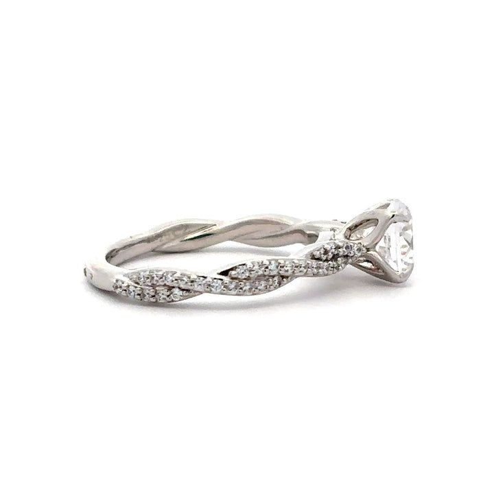 Pave Ring - Twist Setting #11596